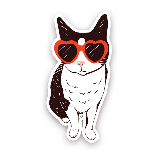 Cool Cat Sticker