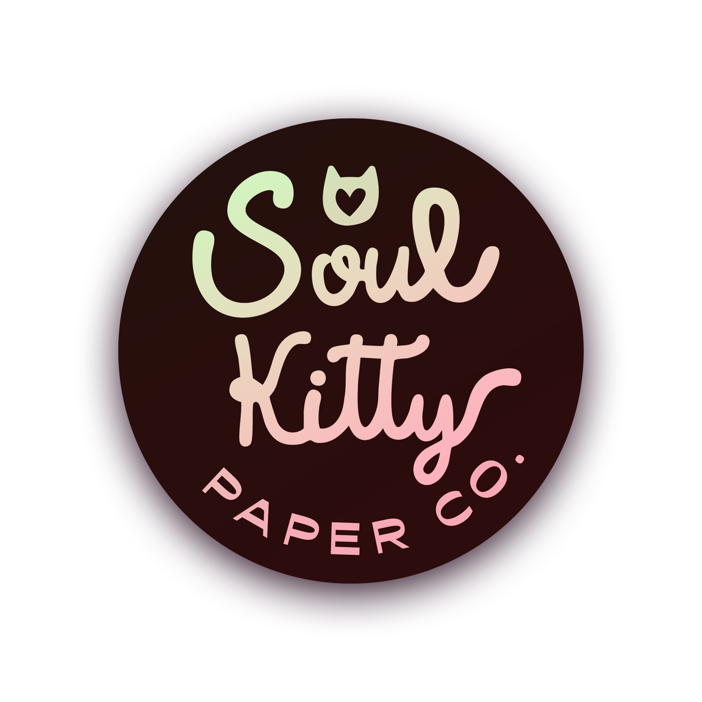 Soul Kitty Paper Co. Holographic Sticker